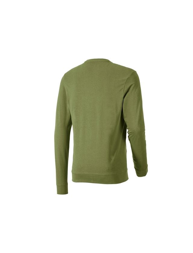 Trička, svetry & košile: e.s. triko s dlouhým rukávem cotton stretch + les 3