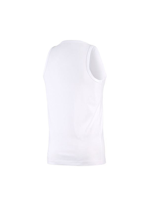 Trička, svetry & košile: e.s. Athletic- Tílko cotton + bílá 2