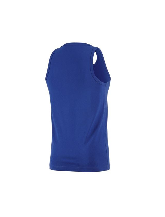 Trička, svetry & košile: e.s. Athletic- Tílko cotton + modrá chrpa 1