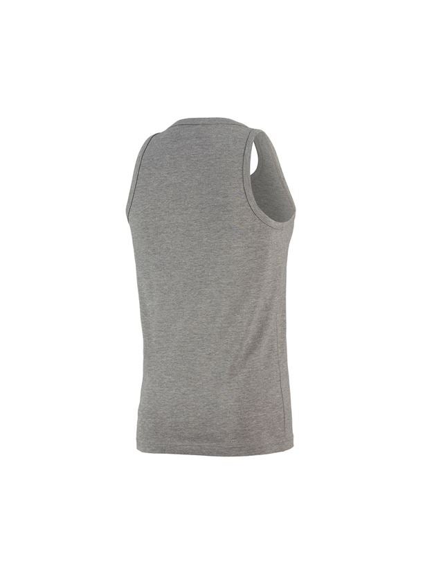 Trička, svetry & košile: e.s. Athletic- Tílko cotton + šedý melír 1