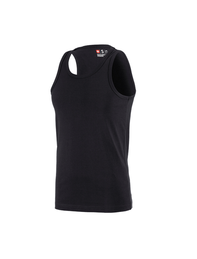 Trička, svetry & košile: e.s. Athletic- Tílko cotton + černá 1
