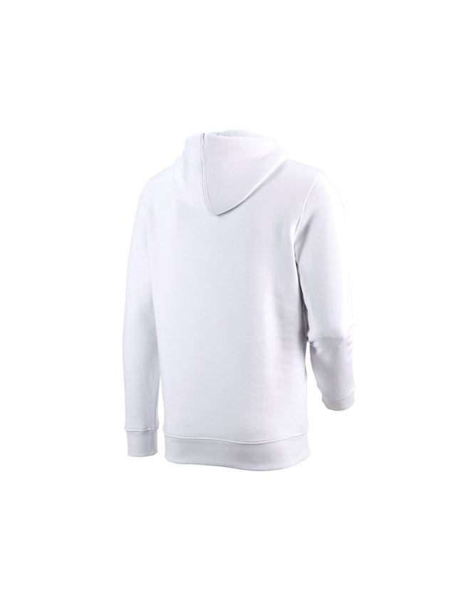 Trička, svetry & košile: e.s. Mikina s kapucí poly cotton + bílá 2