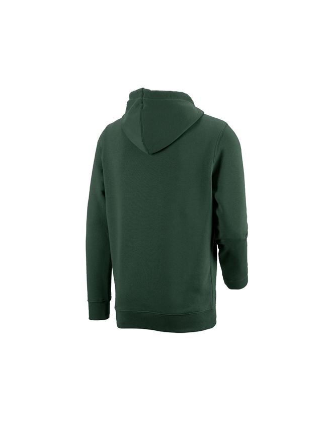 Trička, svetry & košile: e.s. Mikina s kapucí poly cotton + zelená 1