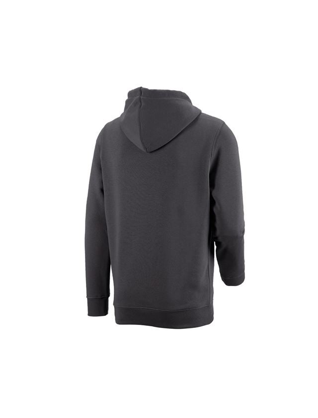 Trička, svetry & košile: e.s. Mikina s kapucí poly cotton + antracit 2