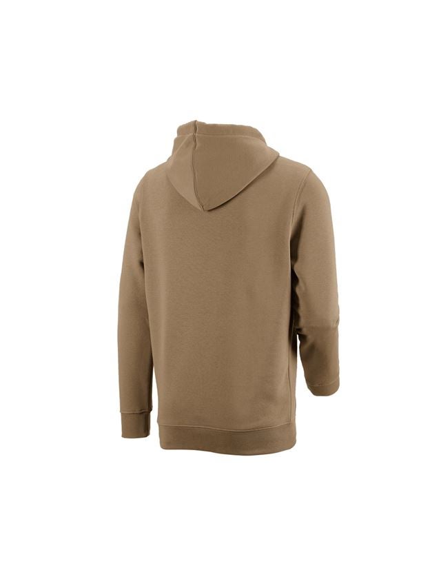 Trička, svetry & košile: e.s. Mikina s kapucí poly cotton + khaki 2