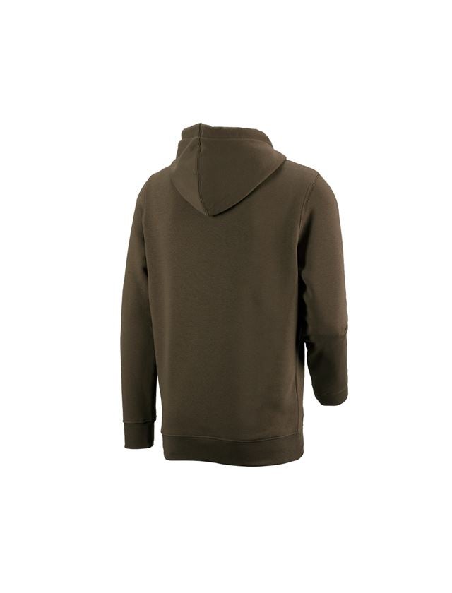 Trička, svetry & košile: e.s. Mikina s kapucí poly cotton + olivová 2