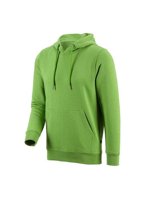 Trička, svetry & košile: e.s. Mikina s kapucí poly cotton + mořská zelená 2