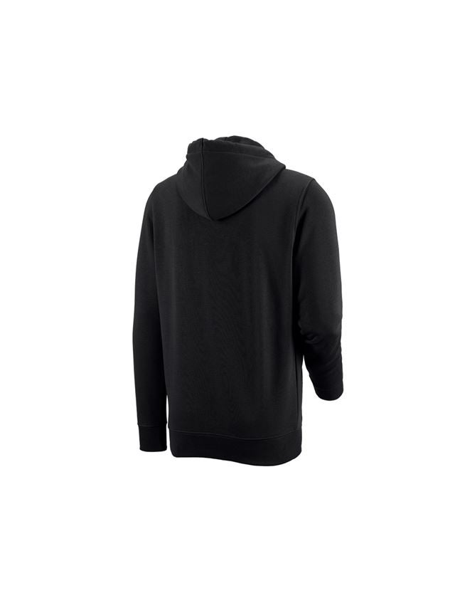 Trička, svetry & košile: e.s. Hoody-Bunda Sweat poly cotton + černá 3