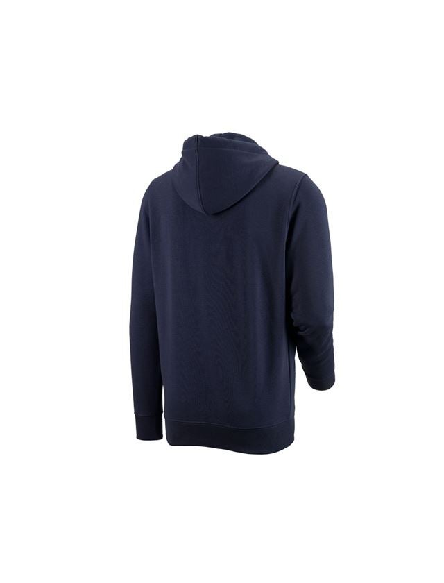 Trička, svetry & košile: e.s. Hoody-Bunda Sweat poly cotton + tmavomodrá 1
