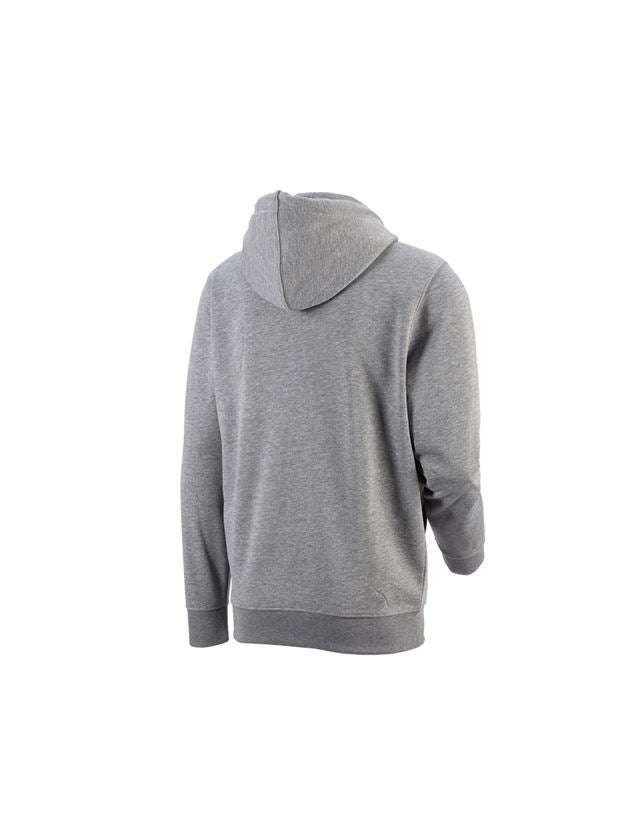 Trička, svetry & košile: e.s. Hoody-Bunda Sweat poly cotton + šedý melír 2