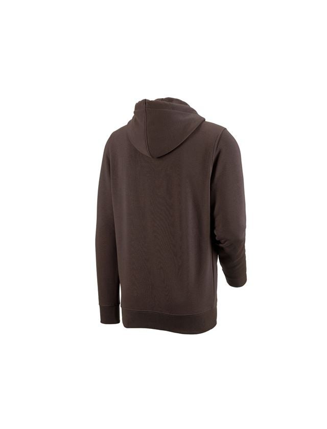 Trička, svetry & košile: e.s. Hoody-Bunda Sweat poly cotton + kaštan 3