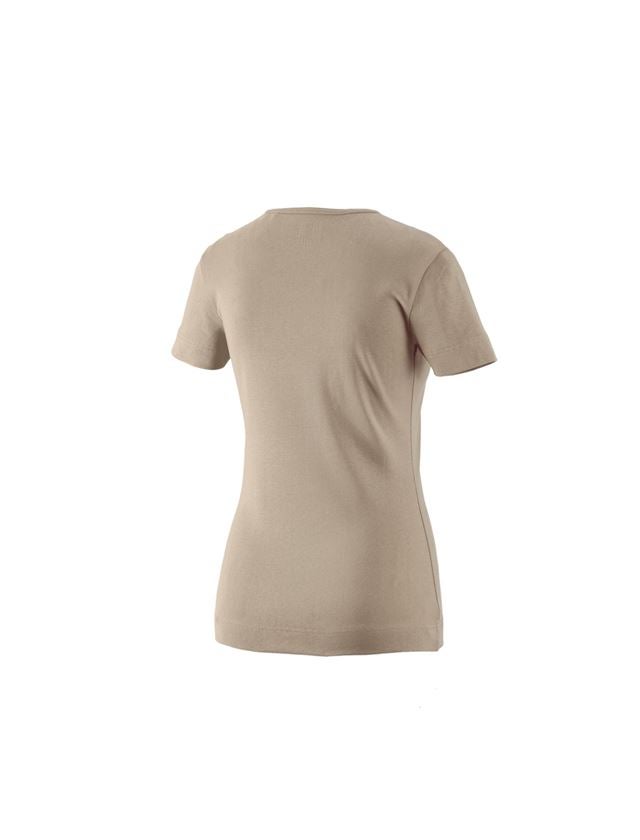 Trička | Svetry | Košile: e.s. Tričko cotton V-Neck, dámské + jíl 1