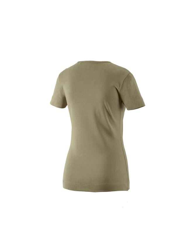 Trička | Svetry | Košile: e.s. Tričko cotton V-Neck, dámské + rákos 1