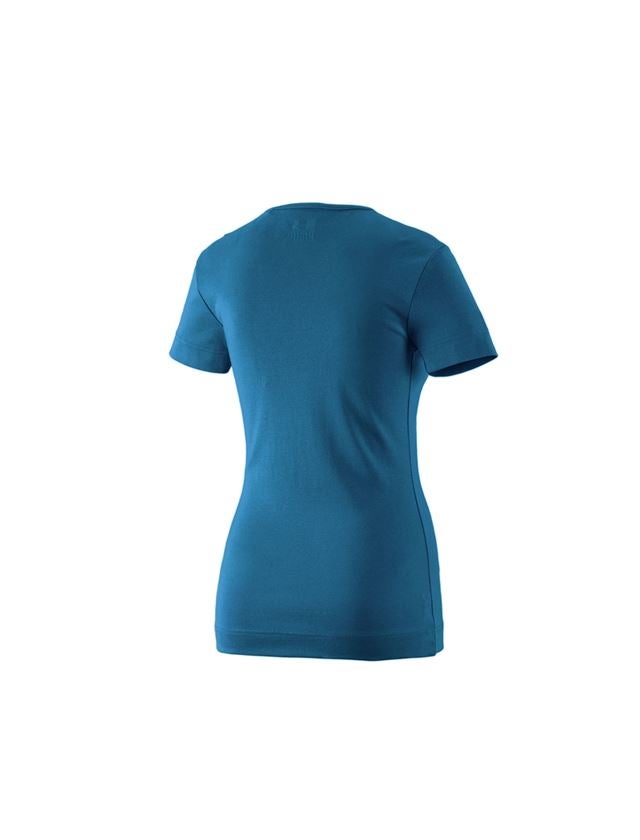 Trička | Svetry | Košile: e.s. Tričko cotton V-Neck, dámské + atol 1