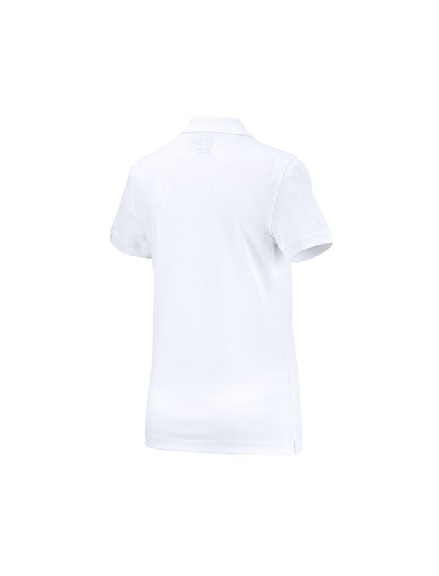 Trička | Svetry | Košile: e.s. Polo-Tričko cotton, dámské + bílá 1