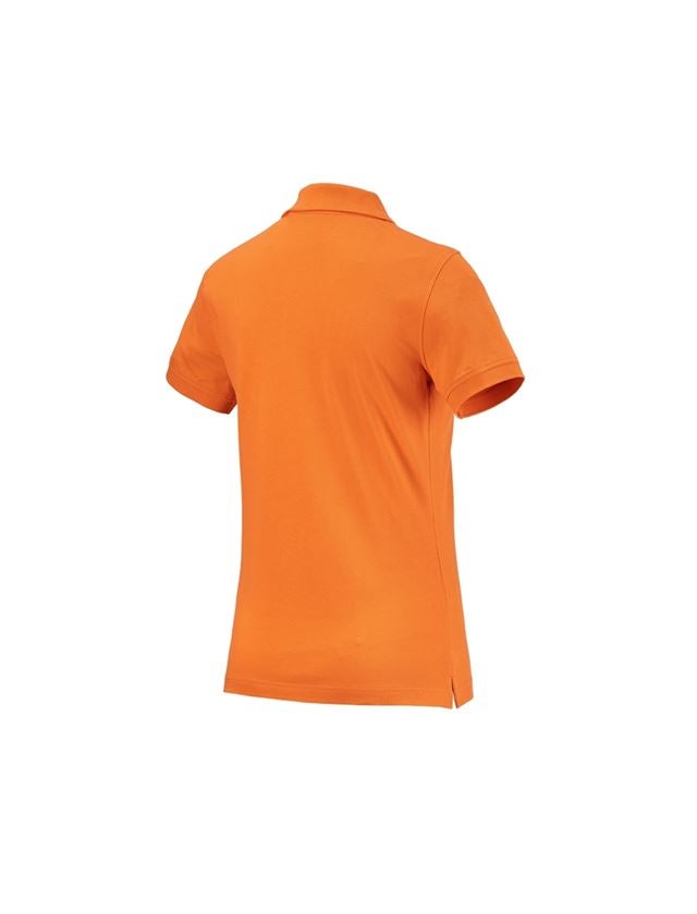 Trička | Svetry | Košile: e.s. Polo-Tričko cotton, dámské + oranžová 1