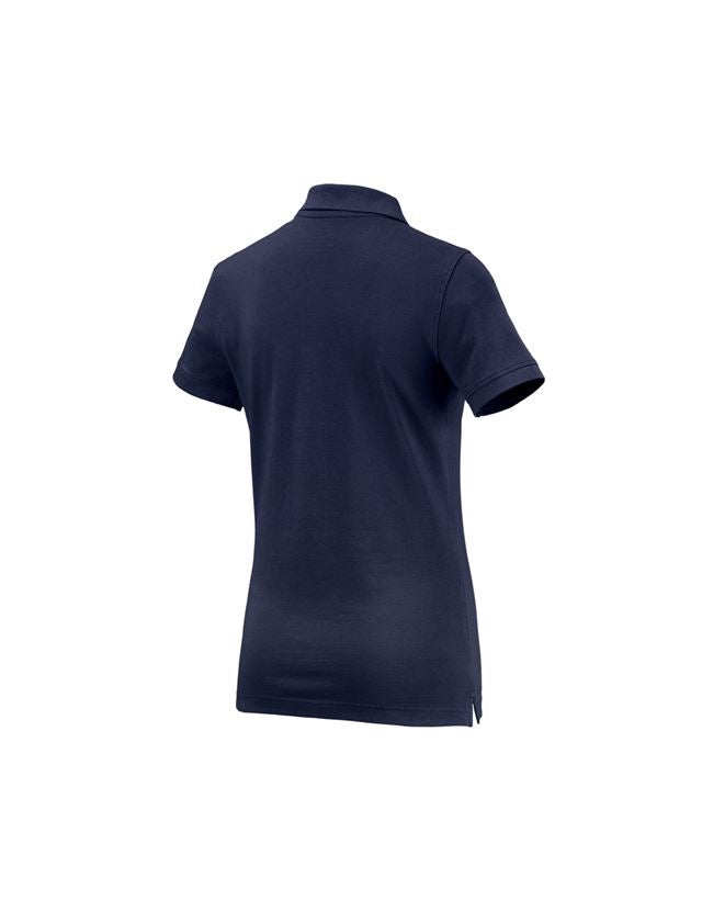 Trička | Svetry | Košile: e.s. Polo-Tričko cotton, dámské + tmavomodrá 1