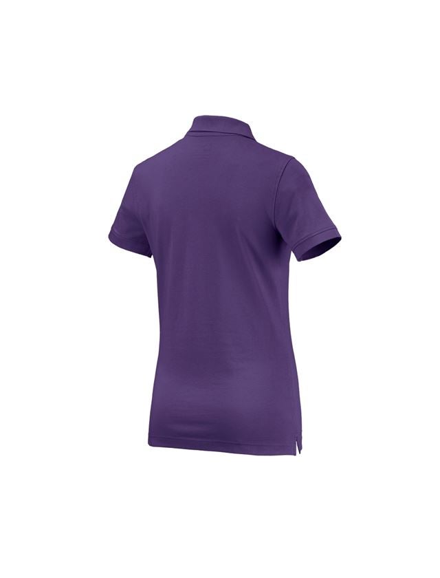 Trička | Svetry | Košile: e.s. Polo-Tričko cotton, dámské + jasně fialová 1