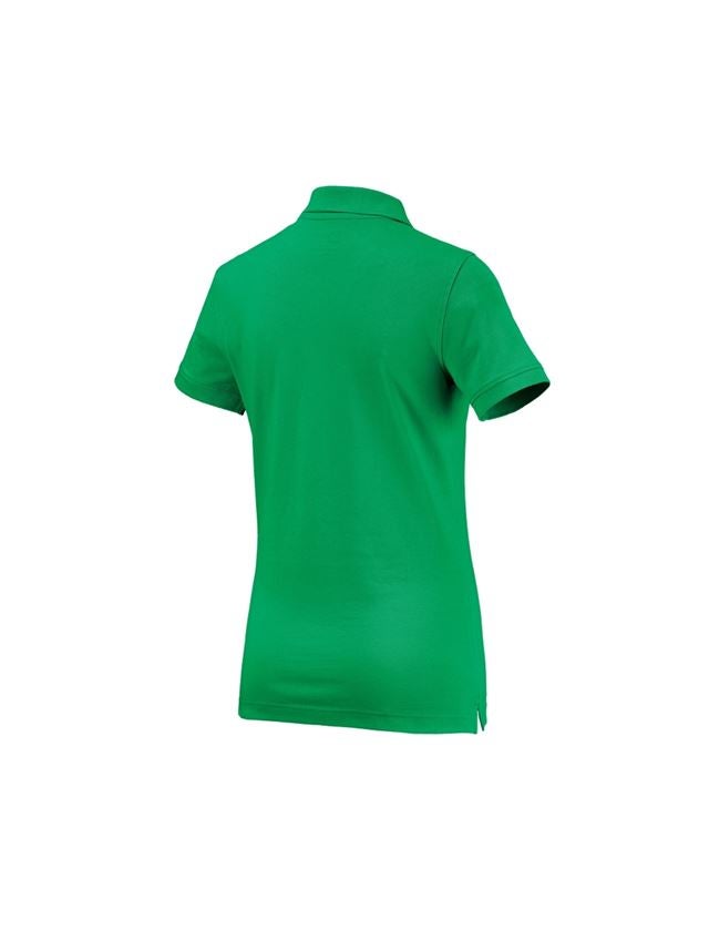Trička | Svetry | Košile: e.s. Polo-Tričko cotton, dámské + trávově zelená 1