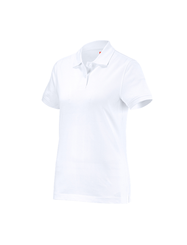 Témata: e.s. Polo-Tričko cotton, dámské + bílá