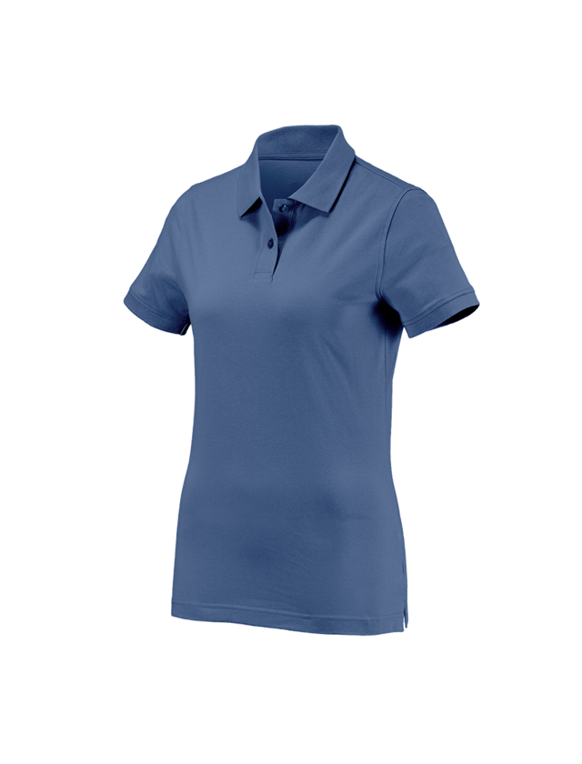 Trička | Svetry | Košile: e.s. Polo-Tričko cotton, dámské + kobalt