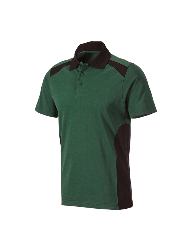 Trička, svetry & košile: Polo-Tričko cotton e.s.active + zelená/černá 2
