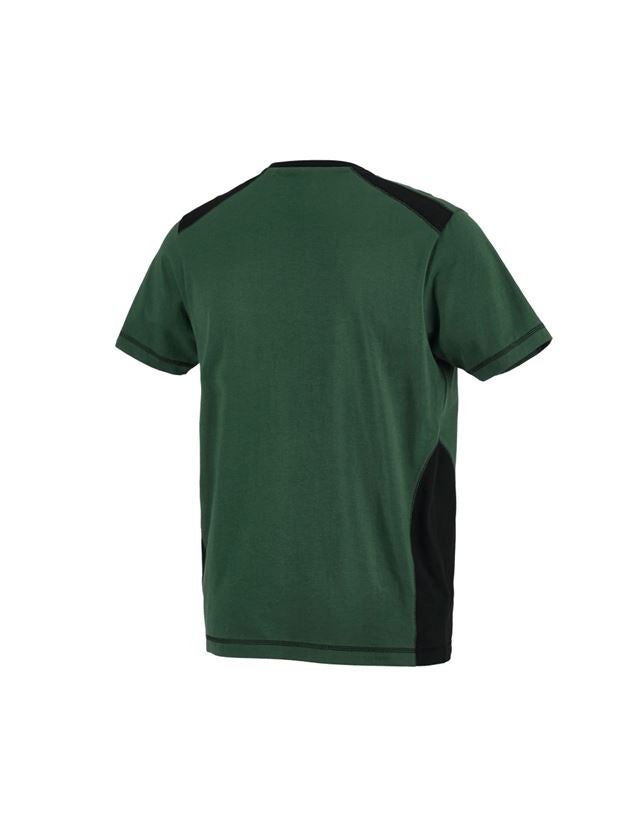 Trička, svetry & košile: Tričko cotton e.s.active + zelená/černá 3