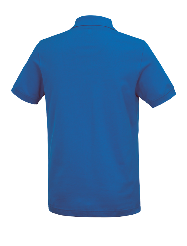 Témata: e.s. Polo-Tričko cotton Deluxe + enciánově modrá 1