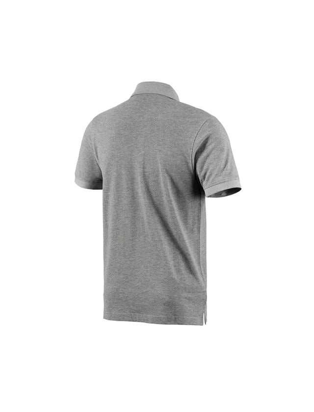 Trička, svetry & košile: e.s. Polo-Tričko cotton + šedý melír 3