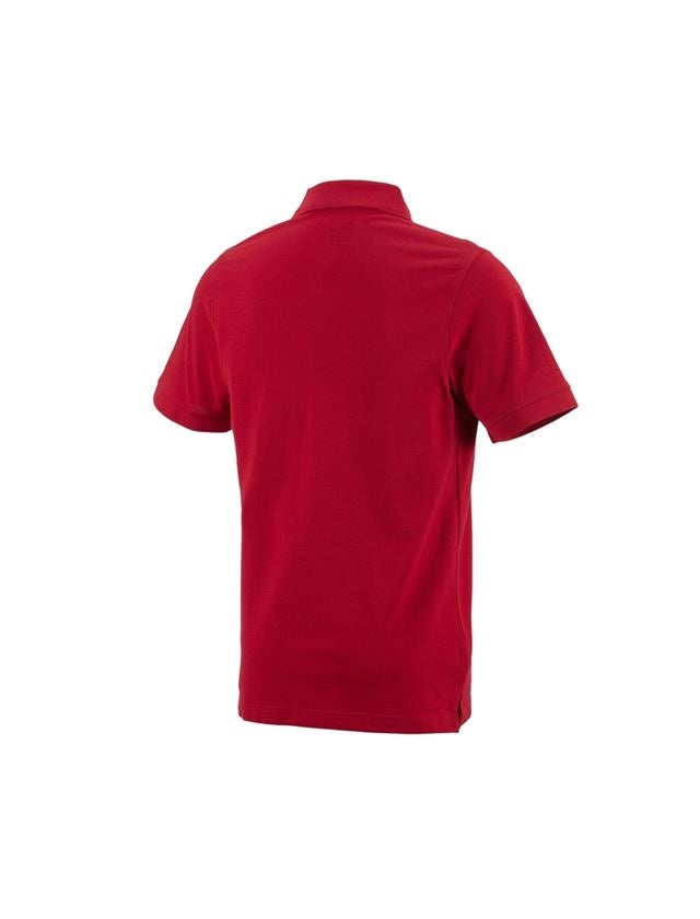 Trička, svetry & košile: e.s. Polo-Tričko cotton + ohnivě červená 1
