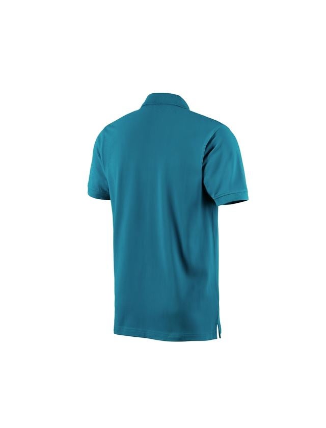 Trička, svetry & košile: e.s. Polo-Tričko cotton + petrolejová 1