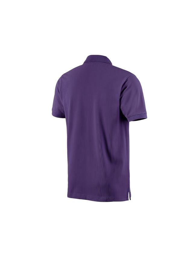 Trička, svetry & košile: e.s. Polo-Tričko cotton + jasně fialová 1