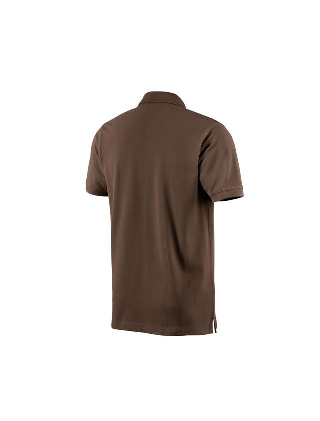 Trička, svetry & košile: e.s. Polo-Tričko cotton + lískový oříšek 3