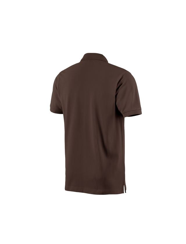 Trička, svetry & košile: e.s. Polo-Tričko cotton + kaštan 2