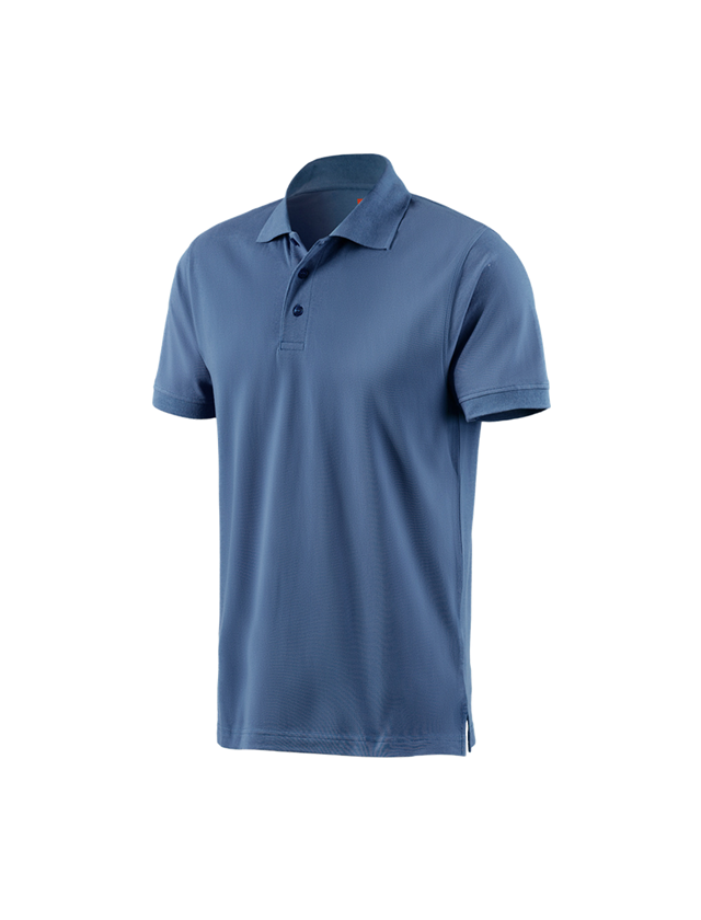 Trička, svetry & košile: e.s. Polo-Tričko cotton + kobalt 2