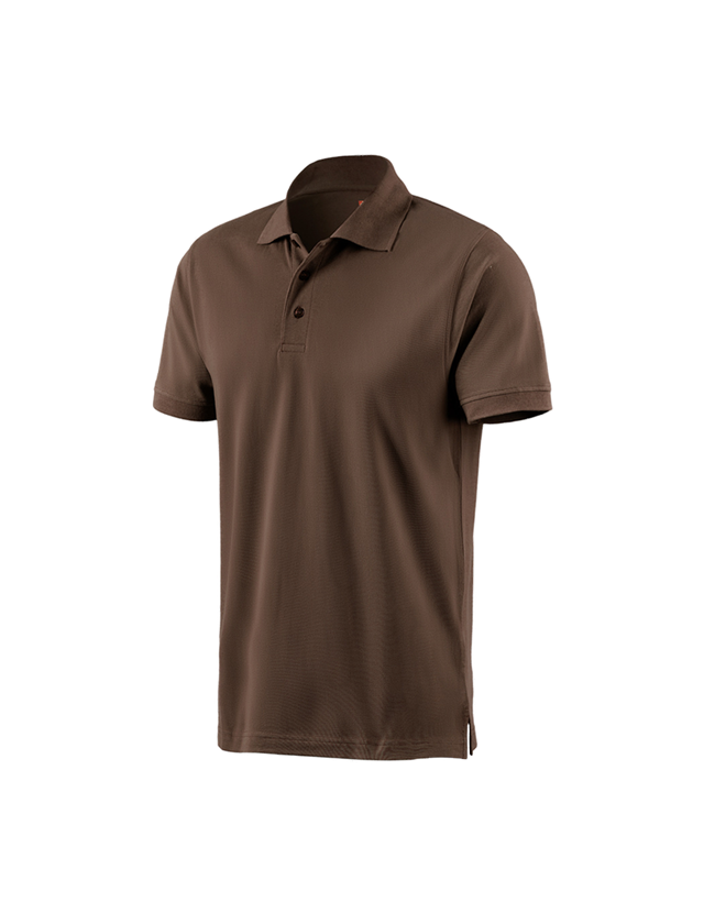 Trička, svetry & košile: e.s. Polo-Tričko cotton + lískový oříšek 2