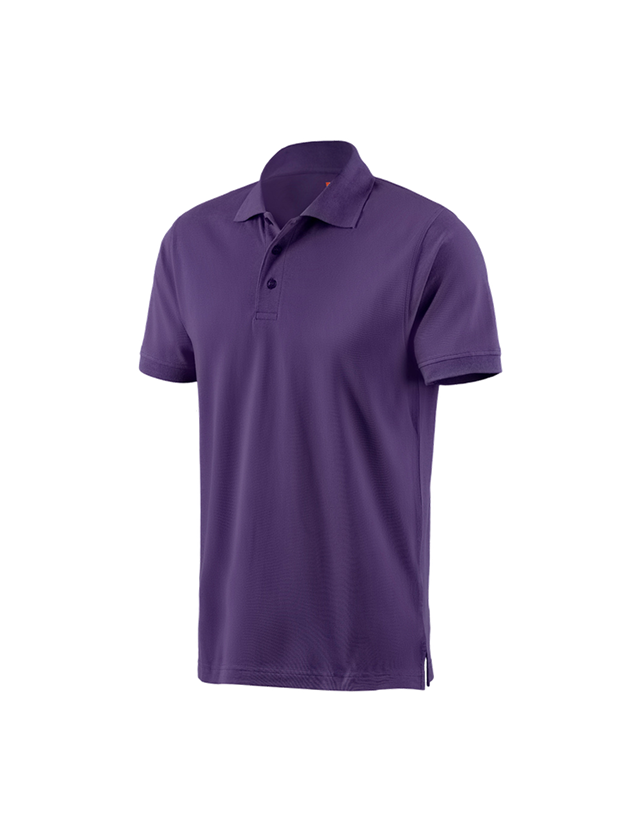 Trička, svetry & košile: e.s. Polo-Tričko cotton + jasně fialová