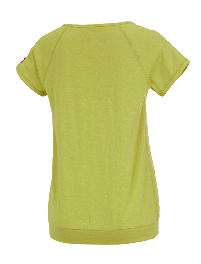 Trička | Svetry | Košile: e.s. Tričko cotton slub, dámské + májové zelená 1