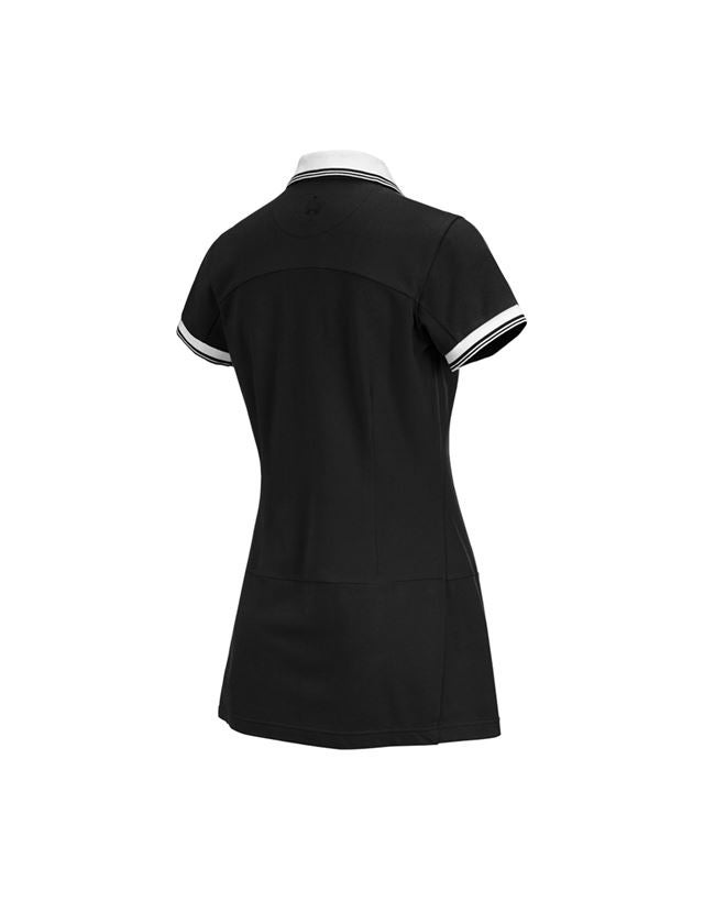 Trička | Svetry | Košile: Šaty piqué e.s.avida + černá 1