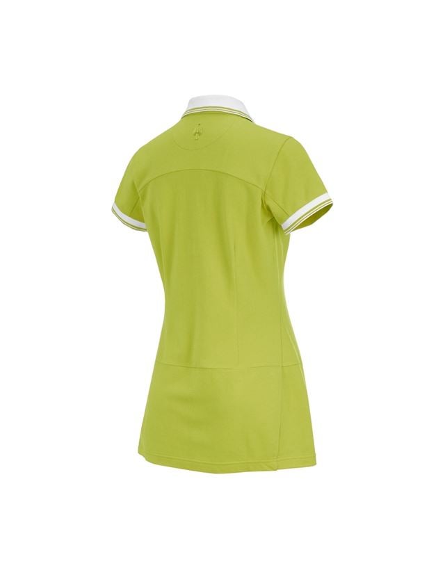 Trička | Svetry | Košile: Šaty piqué e.s.avida + májové zelená 1