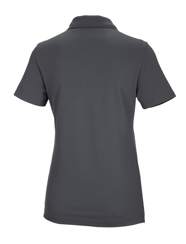 Trička | Svetry | Košile: e.s. Funkční polo tričko poly cotton, dámské + antracit 1