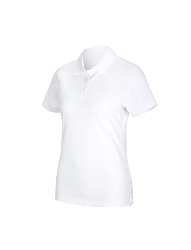 Témata: e.s. Funkční polo tričko poly cotton, dámské + bílá