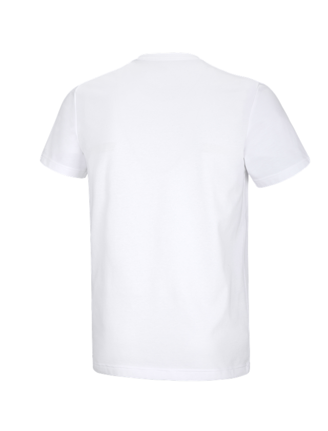 Trička, svetry & košile: e.s. Funkční tričko poly cotton + bílá 3