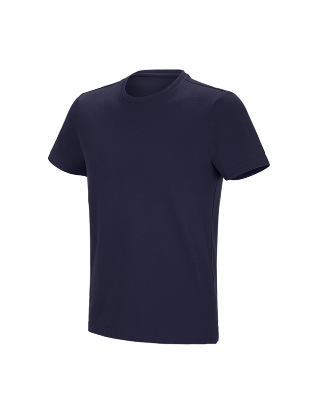 Trička, svetry & košile: e.s. Funkční tričko poly cotton + tmavomodrá 2
