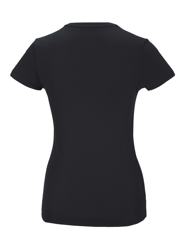 Témata: e.s. Funkční tričko poly cotton, dámské + černá 1