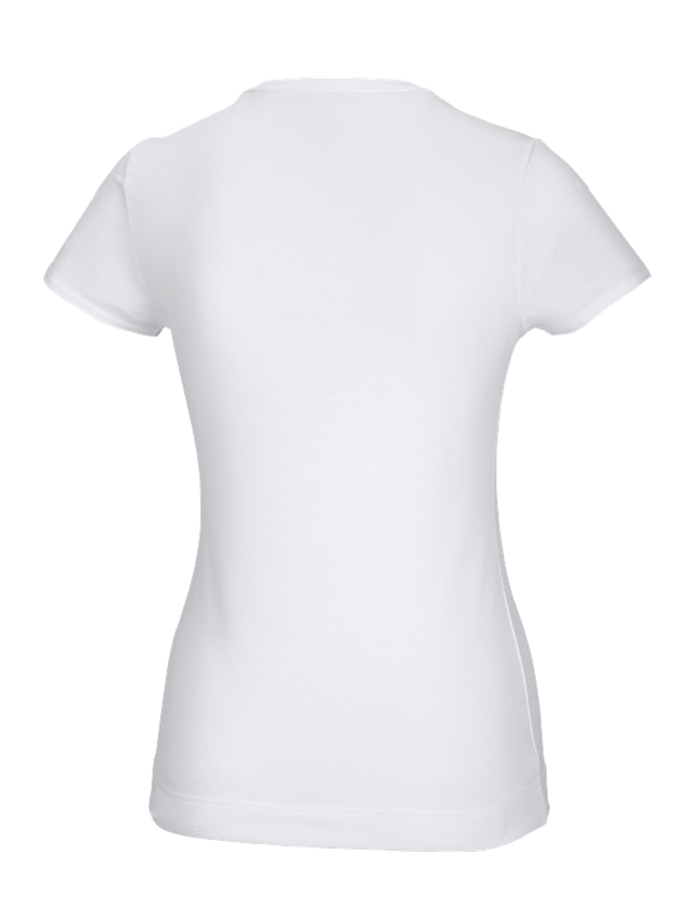 Trička | Svetry | Košile: e.s. Funkční tričko poly cotton, dámské + bílá 1