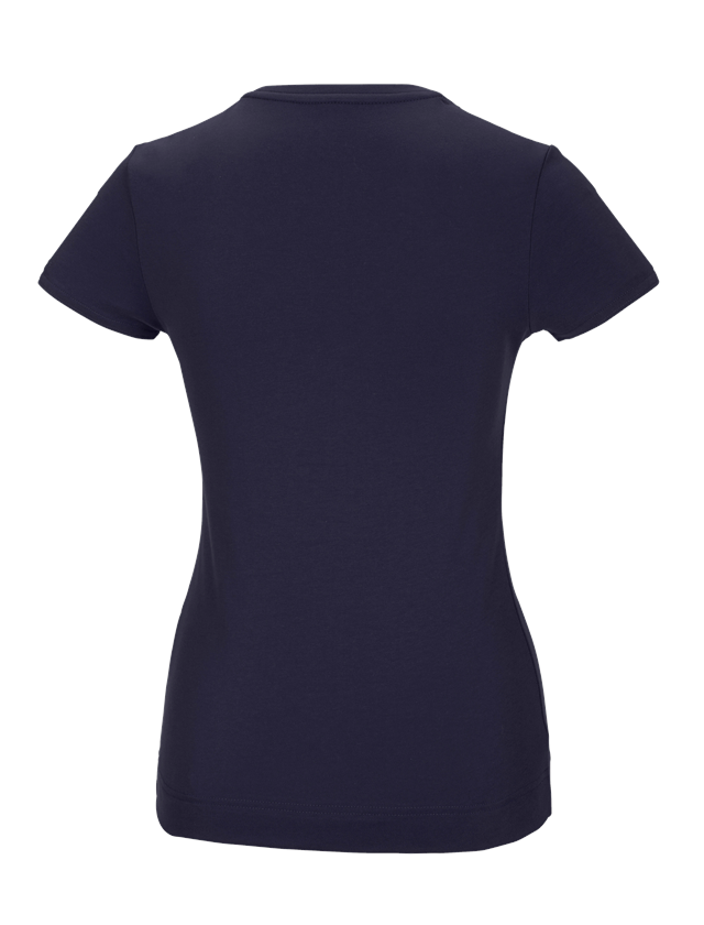 Trička | Svetry | Košile: e.s. Funkční tričko poly cotton, dámské + tmavomodrá 3