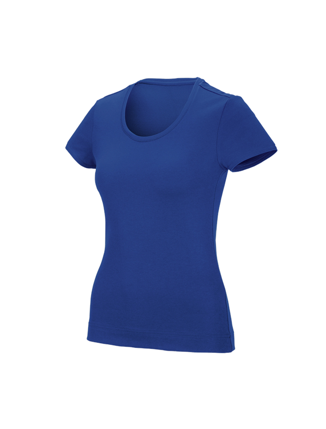 Témata: e.s. Funkční tričko poly cotton, dámské + modrá chrpa 2