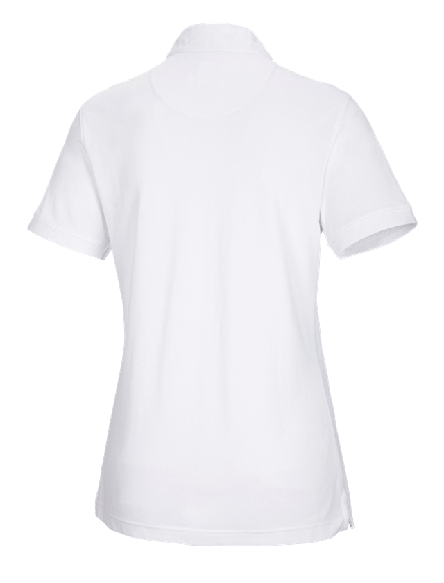 Trička | Svetry | Košile: e.s. Polo tričko cotton Mandarin, dámské + bílá 1