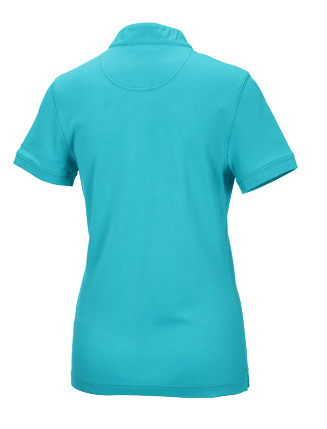 Témata: e.s. Polo tričko cotton Mandarin, dámské + modrá capri 1